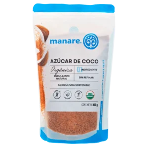 Azúcar de coco orgánica 300 g Manare