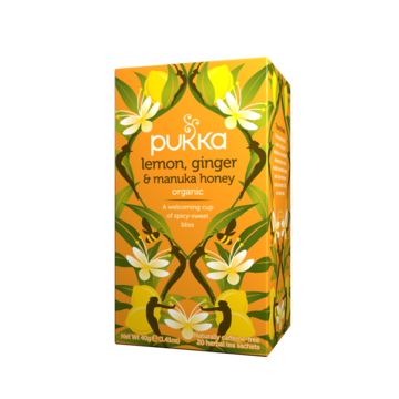 Pukka Lemon Ginger & Manuka Honey
