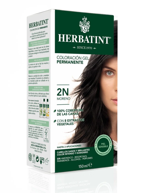 2N Moreno - Tintura Permanente Natural