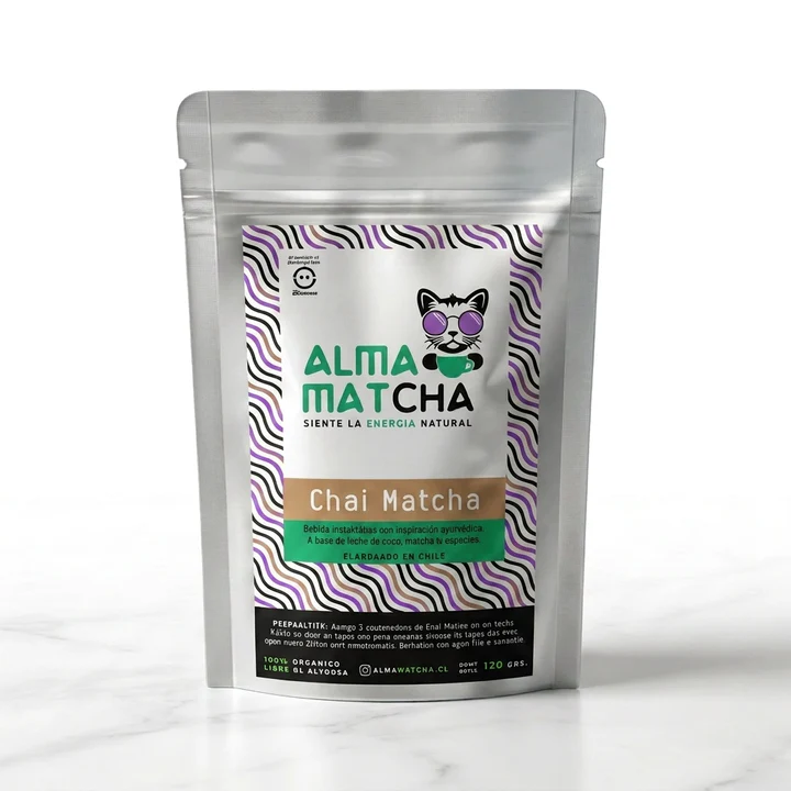 Té Chai Matcha Latte 120 gr (con especias masala Chai)