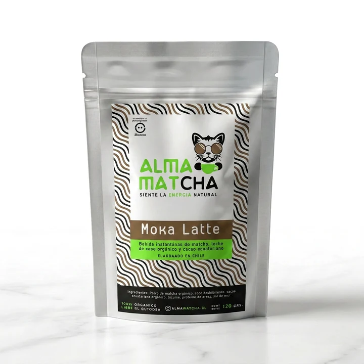 Té Moka Matcha Latte 120 gr (con cacao y lúcuma)