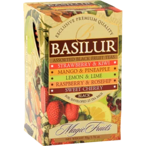 Basilur Té Negro Y Frutas -Assorted Magic Fruit 25 Bolsas