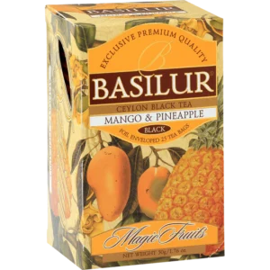 Basilur Té Negro Ceylon Mango & Piña 25 Bolsas