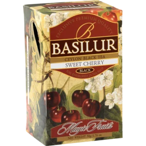 Basilur Té Negro Con Cerezas-Sweet Cherry 25 Bolsas