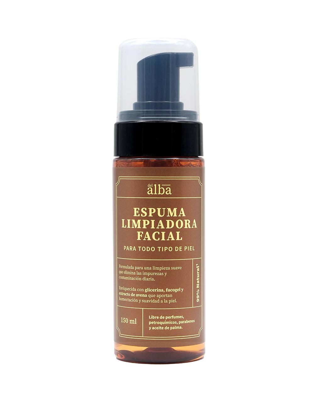 Apícola del Alba Espuma Limpiadora Facial Humectante para todo tipo de piel