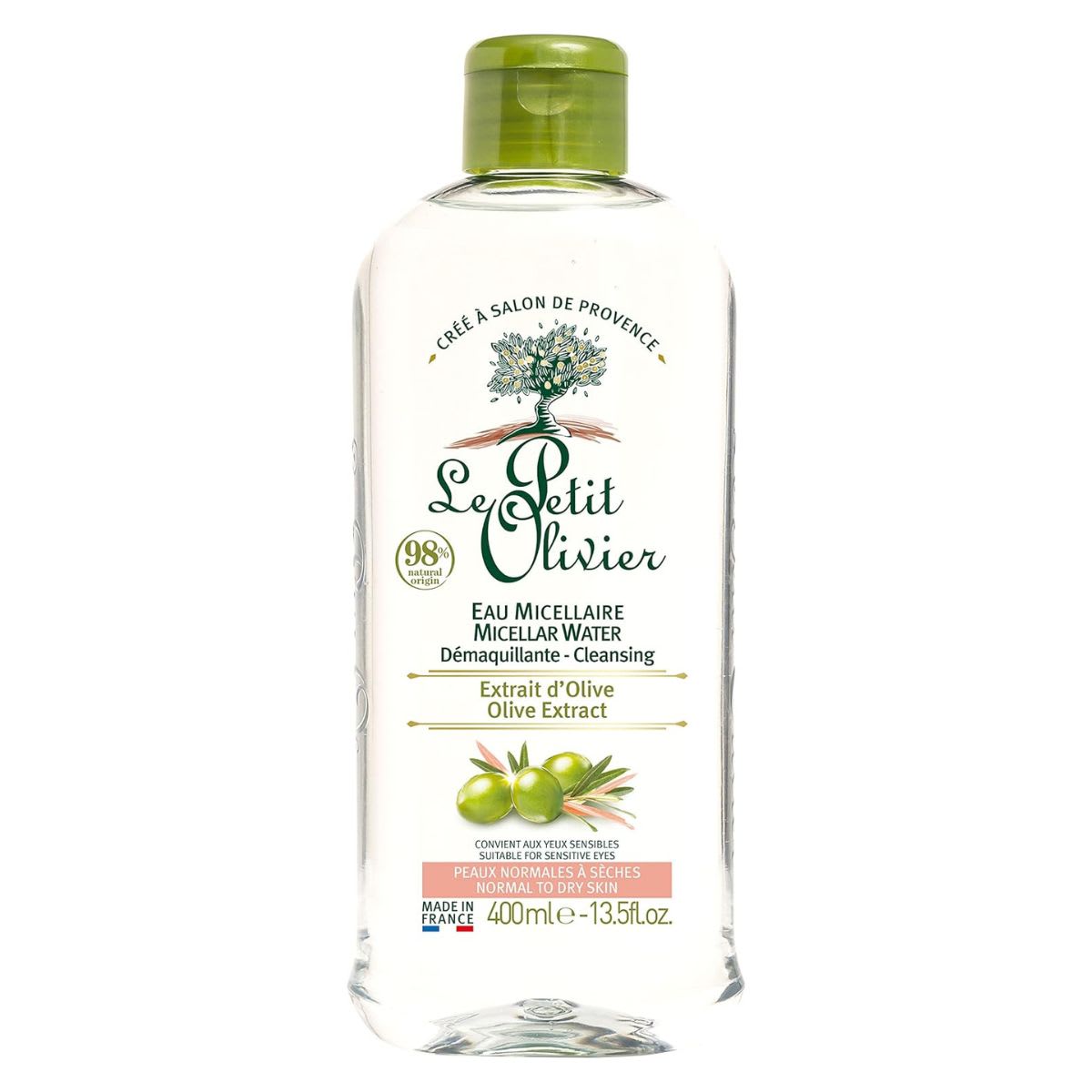 Le Petit Olivier Agua Micelar Calmante con Extracto de Oliva