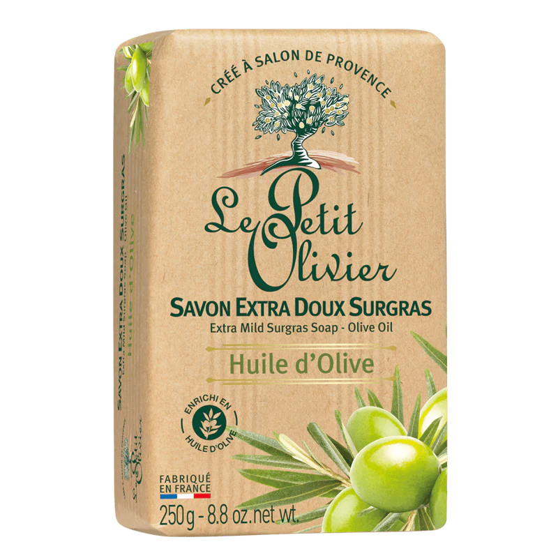 Le Petit Olivier Jabón Sólido Grande Extra Suave Aceite de Oliva 250gr