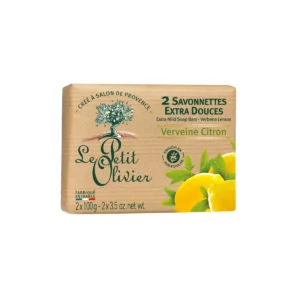 Le Petit Olivier 2 Jabones Sólidos Extra Suave Verbena Limón 2x100gr